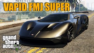 VAPID FMJ SUPER -Hyper Car- Podium Car Customization -$1,750,000 Legendary Motorsport | GTA 5 ONLINE