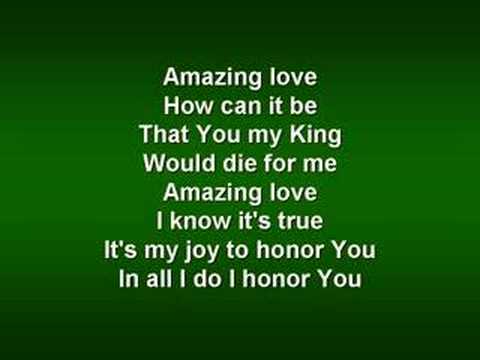 You Are My King (worship video w/ lyrics)