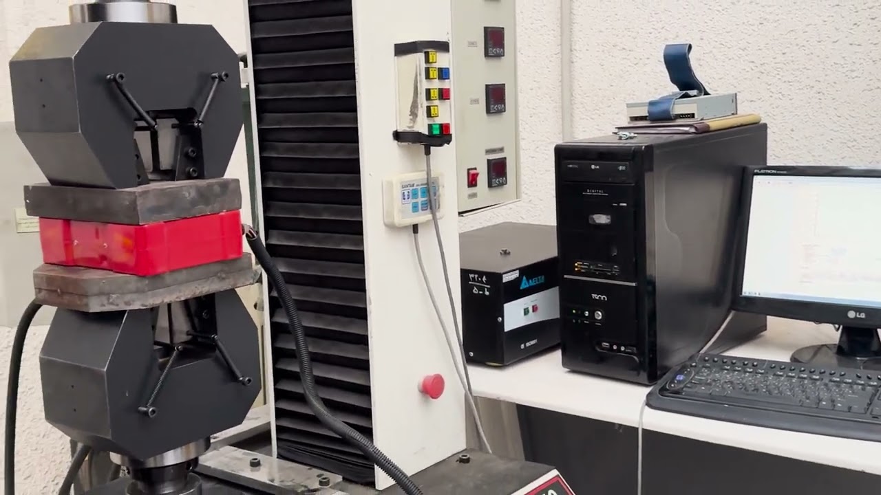 T.P.T. Co. Transmission Control Panel UTM (Universal Testing Machine) Test