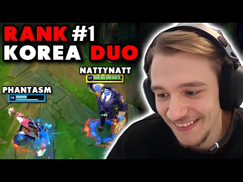 Two Rank 1 Korea players duo VS NEW SEASON 16 (Phantasm x NattyNatt)