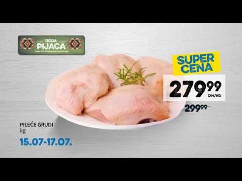 RODA: sveže i povoljno na našoj pijaci 15. - 17.07.2016.