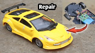 How to Repair RC Car Damage Remote Control Change 
