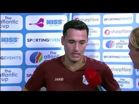 Jason Davidson,HNK Rijeka  after their loss against AGF Aarhus
