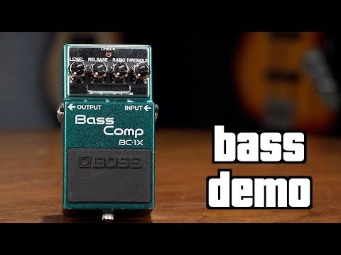 Педаль компрессор для бас-гитары BOSS BC-1X BASS COMPRESSOR - фото 1 - id-p2534123127