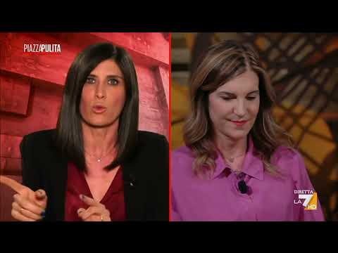 Chiara Appendino ospite a Piazza Pulita -La7 - 09/03/2023