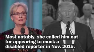 Meryl Streep's history of getting political at award shows