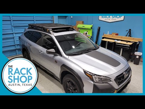 2022-2025 Subaru Outback WILDERRNESS Thule Caprock Platform Roof Rack | The Rack Shop - Austin, TX
