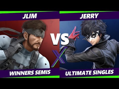 Smash Ultimate Tournament - JLim (Snake) Vs. Jerry (Joker) S@X 329 SSBU Winners Semis
