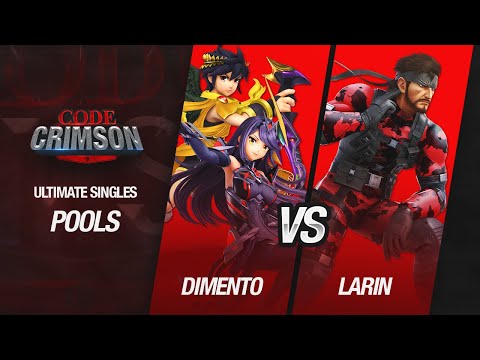Code Crimson Ultimate Singles Pools - Dimento (Dark Pit, Mythra) vs. Larin (Snake)