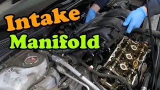 2006-2012 Ford Fusion 3.0 V6 Intake Manifold Gasket Intake Removal How To