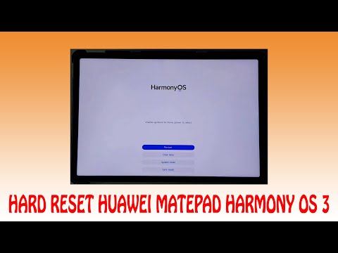 How to hard reset Huawei Matepad 11.5