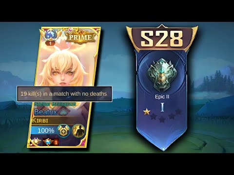 WHEN GLOBAL BEATRIX IS BACK TO EPIC = 19 KILLS NO DEATH!🔥