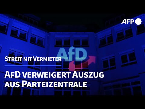 AfD: Noch keine Einigung in Rechtsstreit um Bundesgeschäftsstelle | AFP