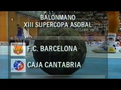 Previa - Supercopa ASOBAL -1997/98 - Barcelona vs Cantabria - Final (Moguer)