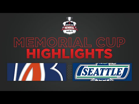 Memorial Cup Highlights: Blazers (1) vs. Thunderbirds (6) - May 31, 2023
