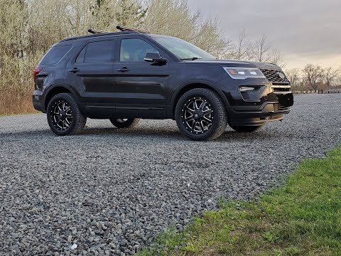 I lifted my 2018 Explorer Sport 3"