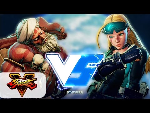 TS Sabin (Dhalsim) Vs Enetrox (Cammy) Street Fighter 5/V Gameplay