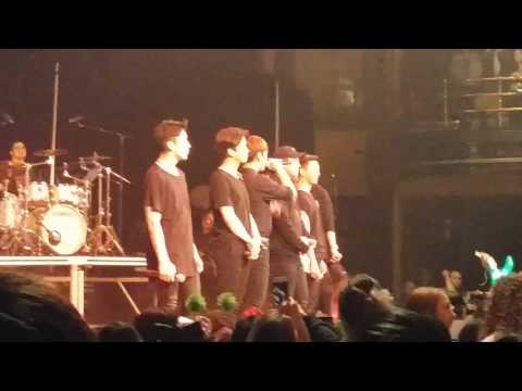 160424 B.A.P Live On Earth Awake Tour 2016 in Toronto | 비에이피 L.O.E 토론토 - 마지막 멘트