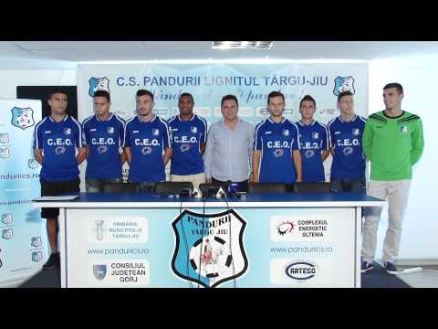 PANDURII TV / PREZENTARE ACHIZIŢII PANDURII TÂRGU JIU 08.07.2015
