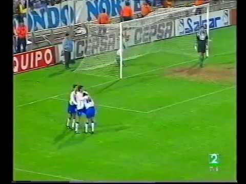 Real Zaragoza 3  Real Betis 1 (4-1) Semis Copa del Rey 1993 1994