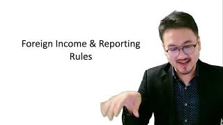 Foreign Income Overview: U.S. Tax Rules for International Taxpayers