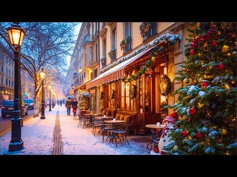Winter Morning Jazz Café ☕ Cozy Bossa Nova Piano & Gentle Instrumental Jazz for Joyful Mood