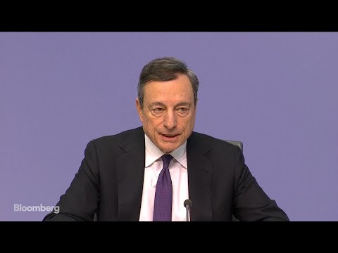 ECB's Draghi on Economy, Stimulus, Inflation: Statement