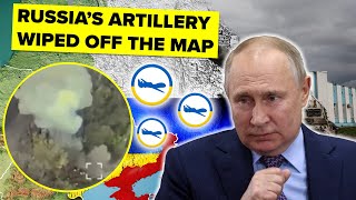 Russia’s ENTIRE Artillery WIPED OFF the Map… Ukraine Destroys it ALL
