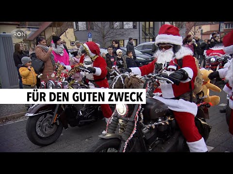 Riding Santas auf Harleys unterwegs | RON TV