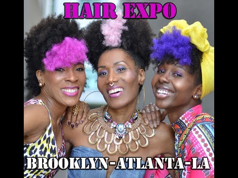 Afrolicious Brooklyn Hair Expo trailer