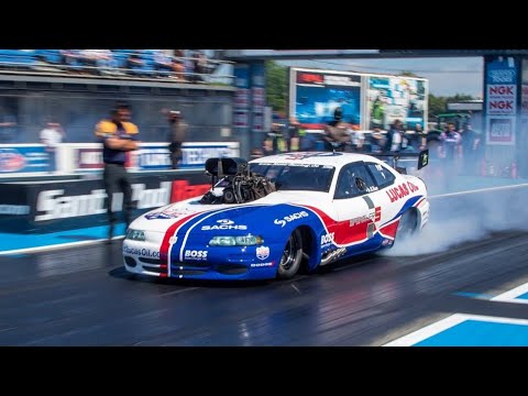 FIA Pro Mod -  Kuno (left lane) And Kim Kristiansen (right lane) - Santa Pod Raceway 2019
