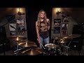 LIVING COLOUR “Cult of Personality” Drum Cover ~Brooke C