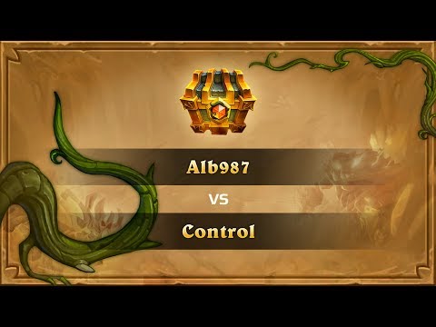 Alb987 vs Control, Final, Hearthstone Wild Open