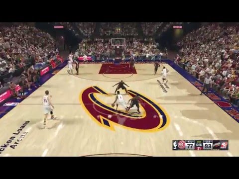 NBA 2K16 Atlanta Hawks MYGM season 1 episode 5: Clevland