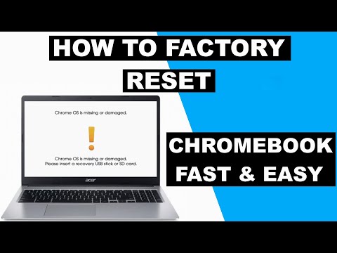 How to Factory Reset a Chromebook
