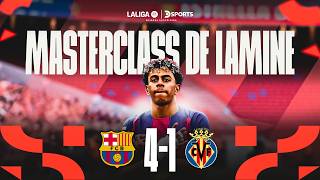 ¡#BARCELONA, MÁS LÍDER QUE NUNCA, GOLEÓ a #VILLARREAL! | FC Barcelona 4-1 Villarreal CF | Resumen