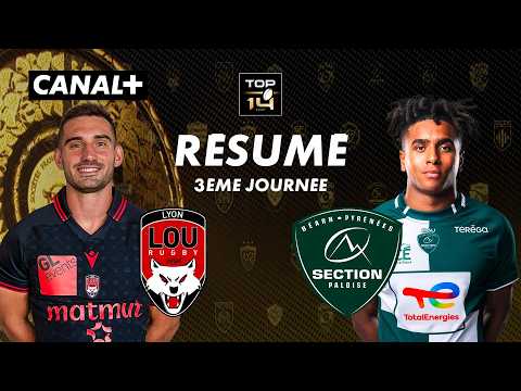Qui prendra la tête du TOP 14 ? - Le résumé de Lyon / Pau - TOP 14 - 3ème journée