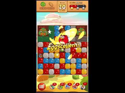 Angry Birds Blast Level 544 - NO BOOSTERS 🎈🐦🎈🐦