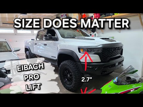 Eibach Pro Lift Kit Ram RHO. We went up 1 more inch! Walkaround 2025 RHO