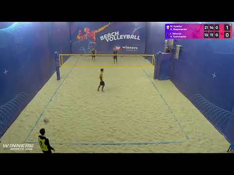12:15 M. Kyselov / S. Stepanenko - I. Yehorov / V. Tyshchenko 16.11.2022 | Winners Beach Volleyball