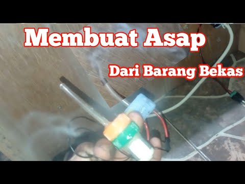 Membuat Asap dari barang bekas dan Dinamo