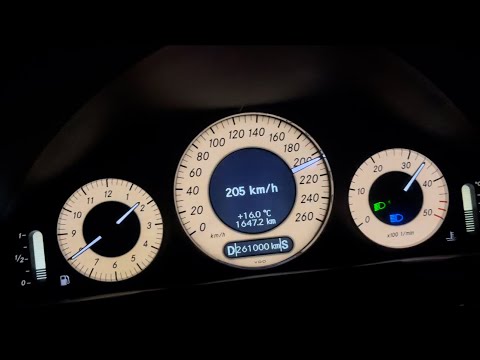 Mercedes E320 CDI W211 V6 224ps Acceleration