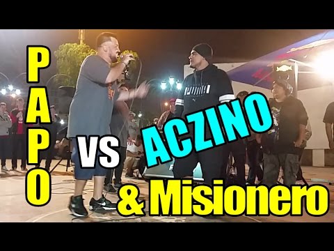 PAPO (Argentina) vs ACZINO (México) ft Misionero - Perú 2016