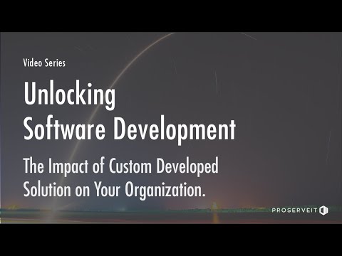 The impact of custom developed solution on your organization - E1 Software Development