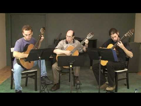 Summer Practice with Classical Guitar Trio Part I