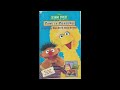 Sesame Street Family Feature Starring Big Bird And Ernie