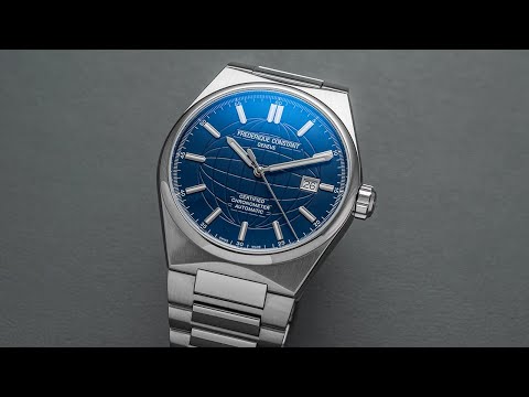 A Frederique Constant Chronometer with an Integrated Bracelet - Highlife Automatic