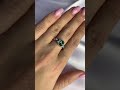 Серебряное кольцо с мистик топазом 2.852ct