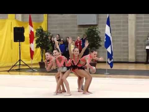 Trillium Rhythmic 2015 - Junior Group - 5 Ball - National Junior Group