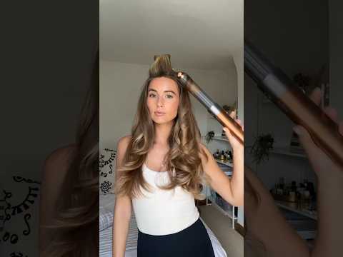 Dyson Airwrap routine - Quick hairstyle ✔️ #hairstyles #hair #airwrap  #dysonairwrap